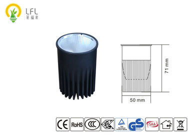 Materiali di alluminio 10W LED Downlight, 90lm/W LED nero Downlights 86V - 264V