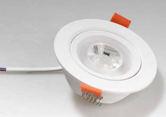 3/5/7W 86~264V Eco Series Downlight in plastica Led Smd Downlight 2,5/3/3,5 pollici