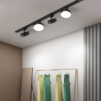 Astigmatism Track Light LED Spotlight Clothing Store Live Broadcast Room Non-Glare Lighting Store Commercial Guide Rail Fill Light
